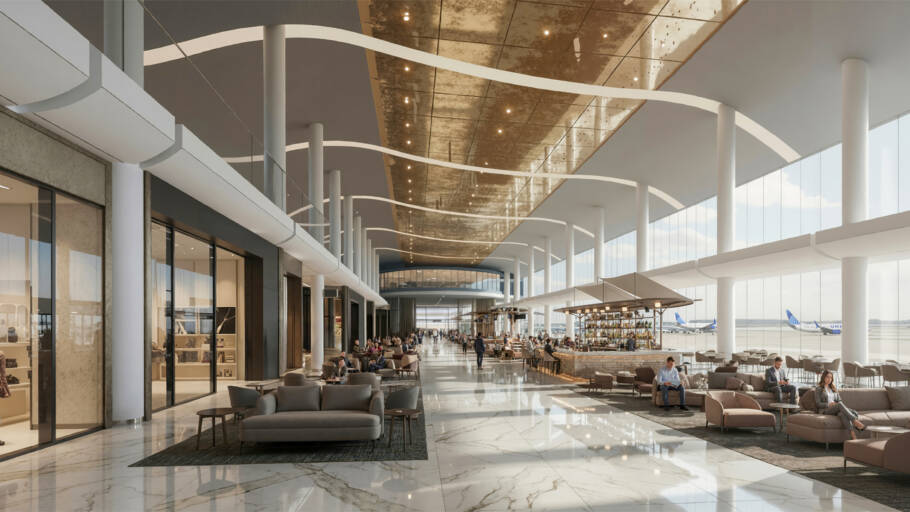 Washington Dulles terá melhorias em diferentes áreas do terminal