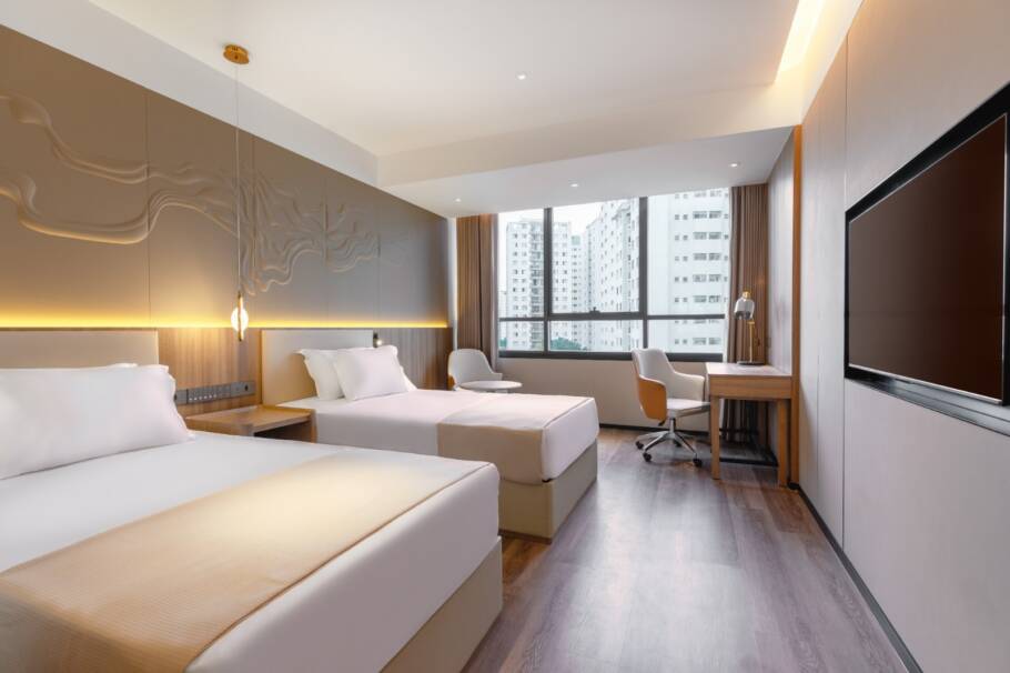 Hotel terá 71 apartamentos distribuídos em três categorias