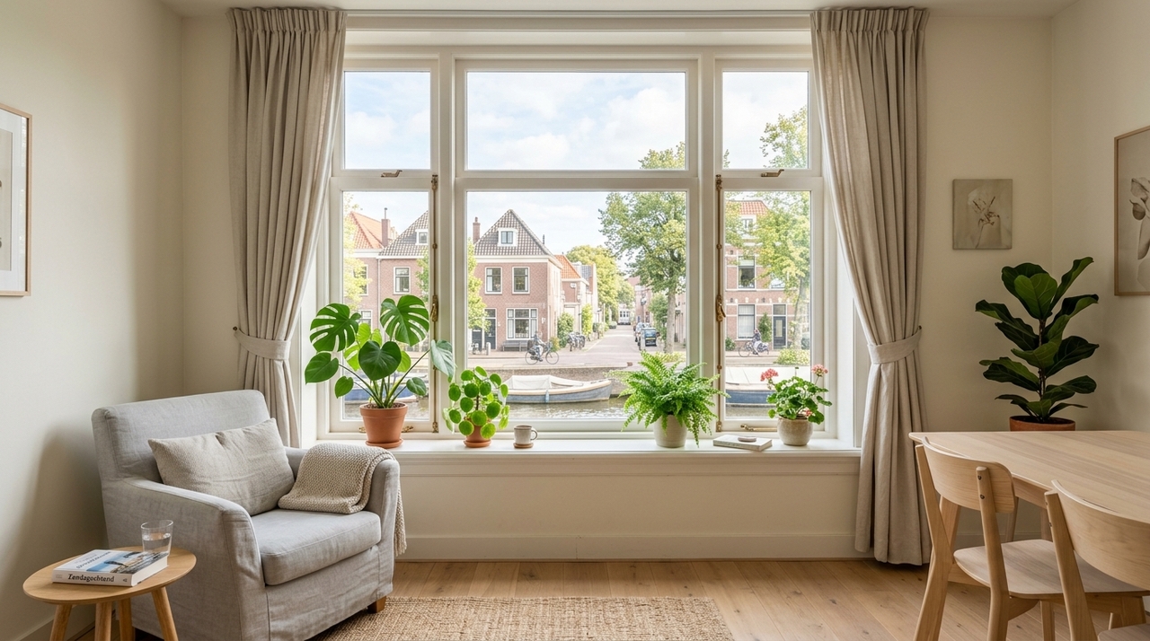 Nos Países Baixos, deixar cortinas e persianas abertas não costuma ser entendido como um convite para observar o interior da casa