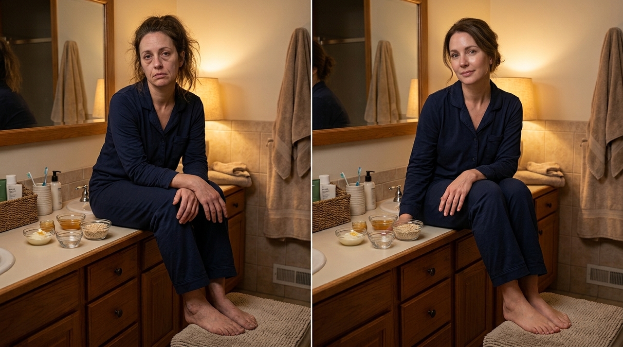 Para mãos com aparência ressecada, misture uma pequena quantidade de mel ao creme hidratante que você já costuma usar.