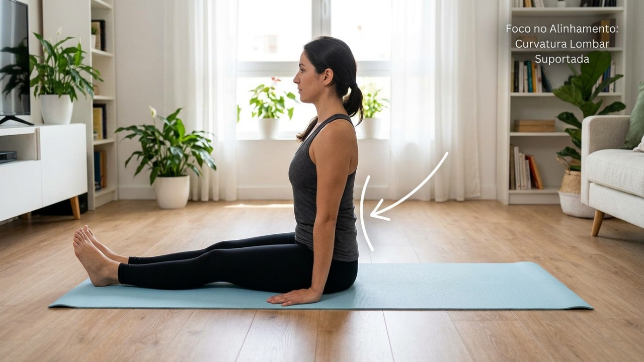 O fortalecimento da musculatura profunda exige regularidade e alinhamento correto da coluna durante o treino.