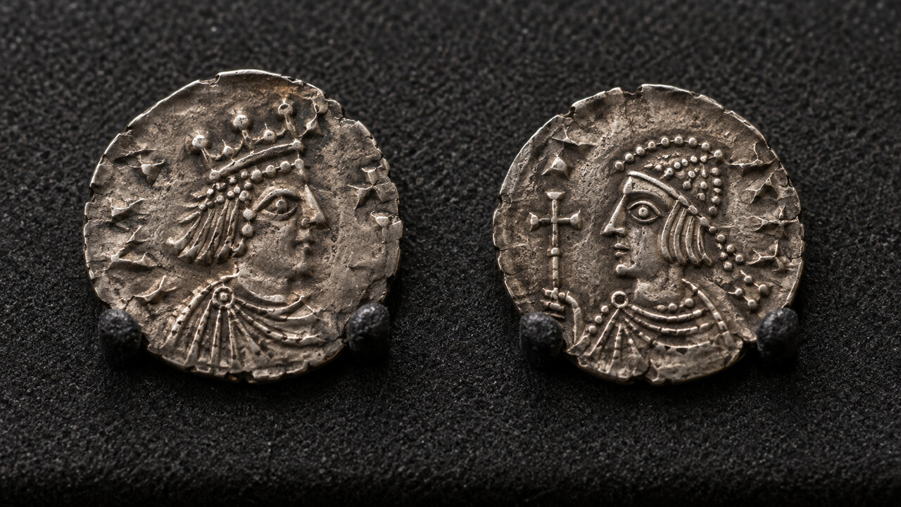 Um tesouro de moedas revelou dois reis lado a lado e levantou a suspeita de que uma aliança importante foi apagada da história