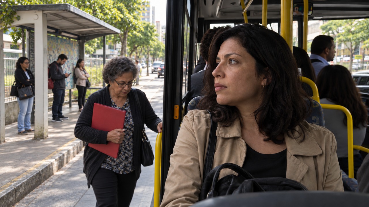 Passageiros precisaram adaptar a rotina até o antigo ponto voltar.