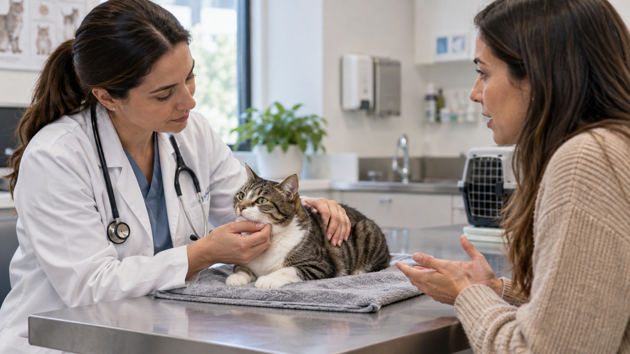 Dificuldade para urinar exige avaliação veterinária rápida.
