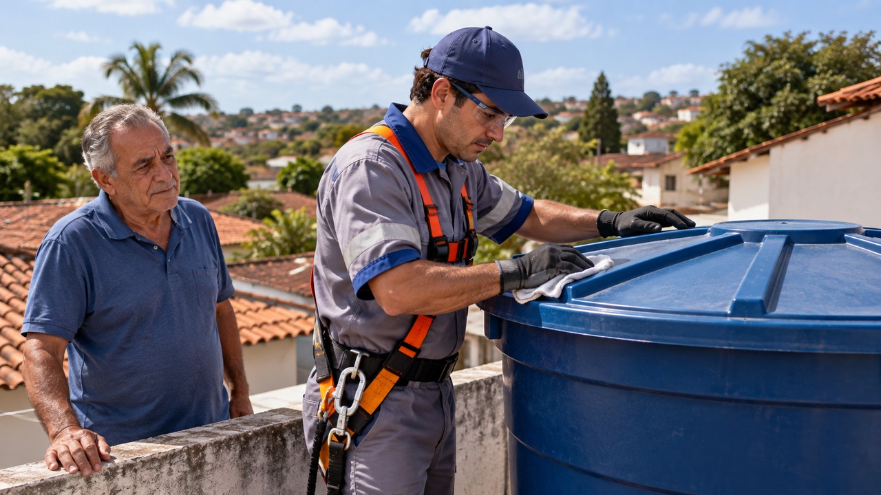 Uma inspeção simples ajudou a família a localizar o problema.