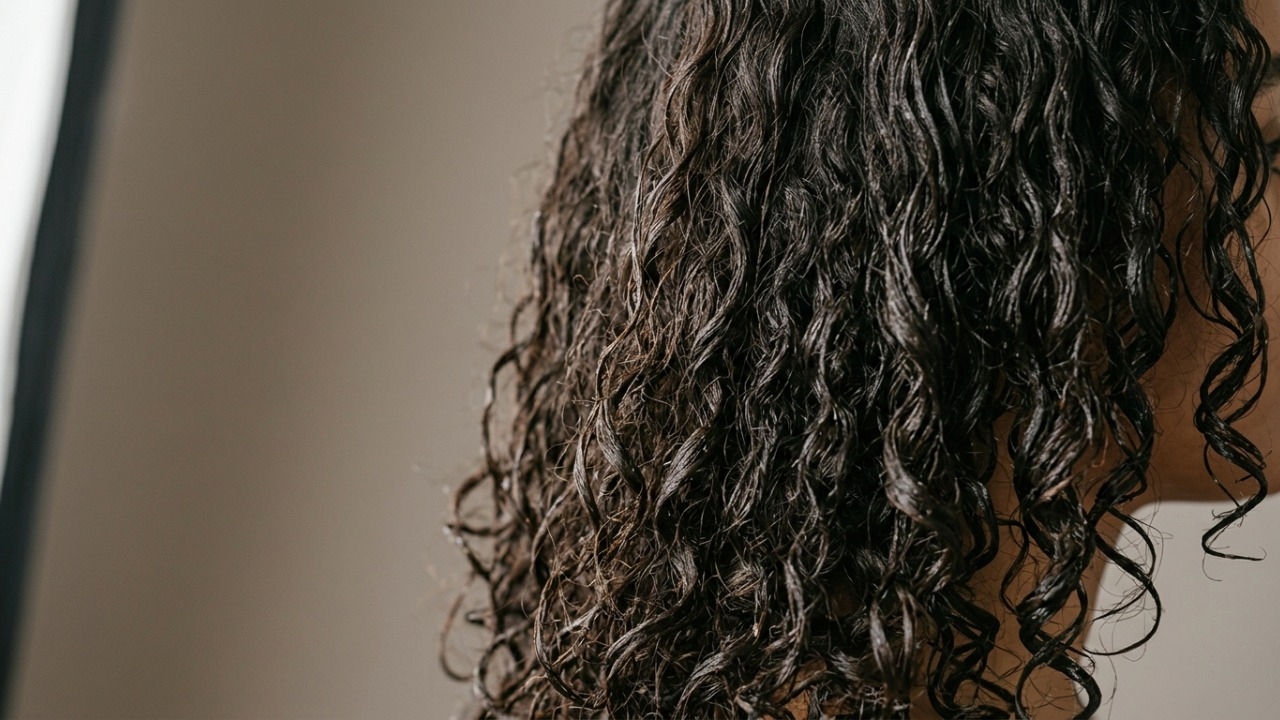 Cabelo pesado pode estar pedindo menos produto e uma lavagem bem feita.