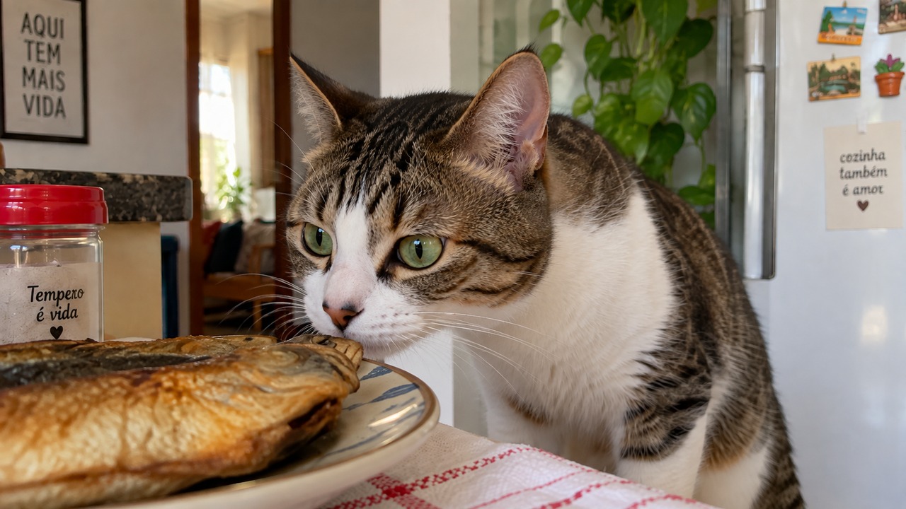O gesto ajuda gatos a analisar sinais químicos presentes no ambiente.