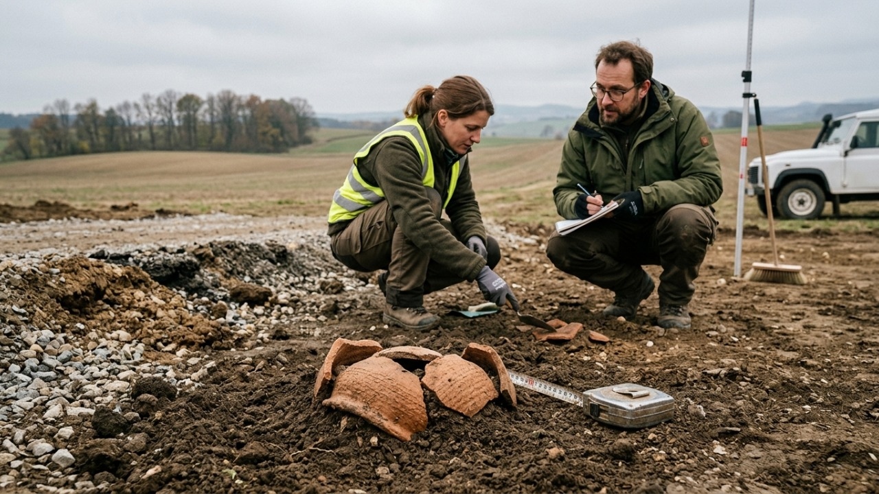 Cacos de cerâmica revelaram mais de cem possíveis fornos romanos na Áustria.