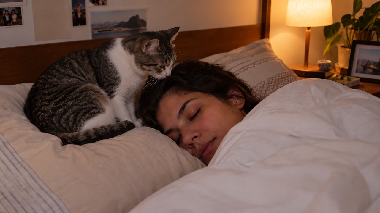 Dormir junto pode indicar confiança, mas não possui uma única explicação.