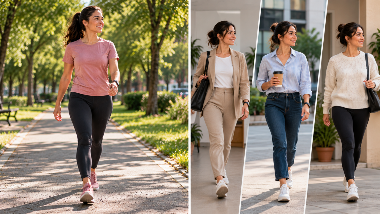 Precisa caminhar 30 minutos sem parar? Entenda quando dividir a caminhada ao longo do dia pode ser uma alternativa e o que realmente importa para a rotina.
