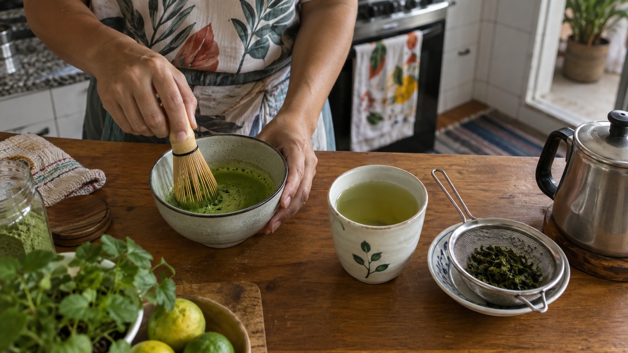 Benefícios populares do matcha nem sempre são sustentados pelas pesquisas disponíveis.