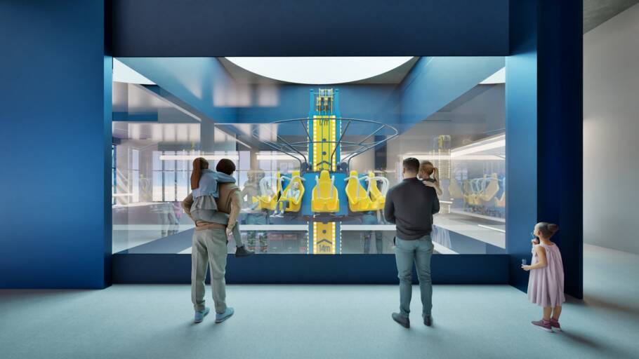 Outra atração do Oceanic Park será a torre de queda livre
