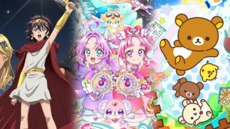 Montagem dos animes lançados no decorrer de 2026