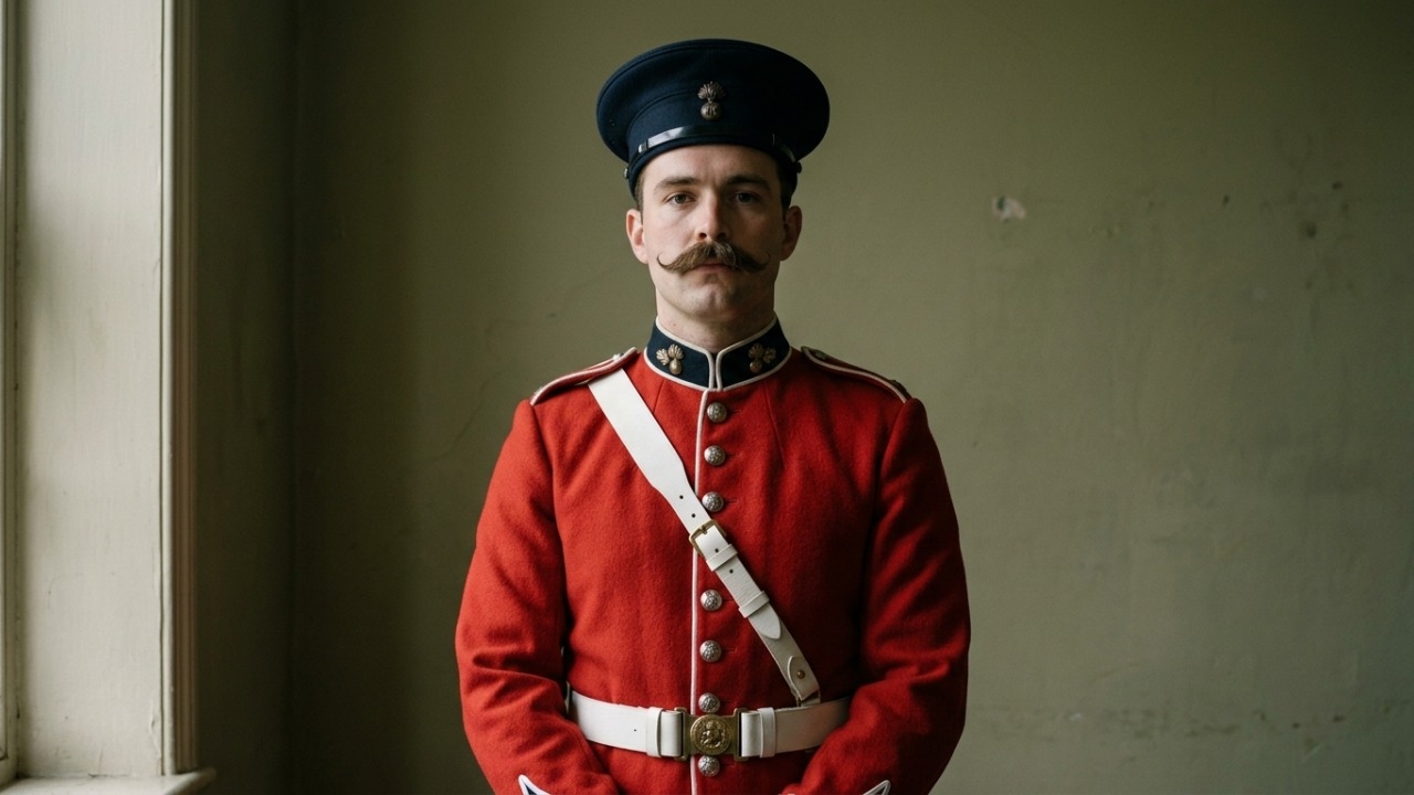 Soldados britânicos já foram obrigados por regulamento a manter o bigode.