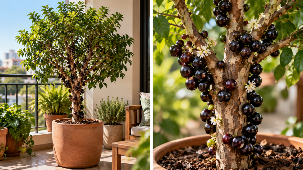 Jabuticabeira em vaso pode ocupar pouco espaço e ainda produzir frutos. Veja como escolher o recipiente, cuidar da drenagem e manter a planta bem nutrida.