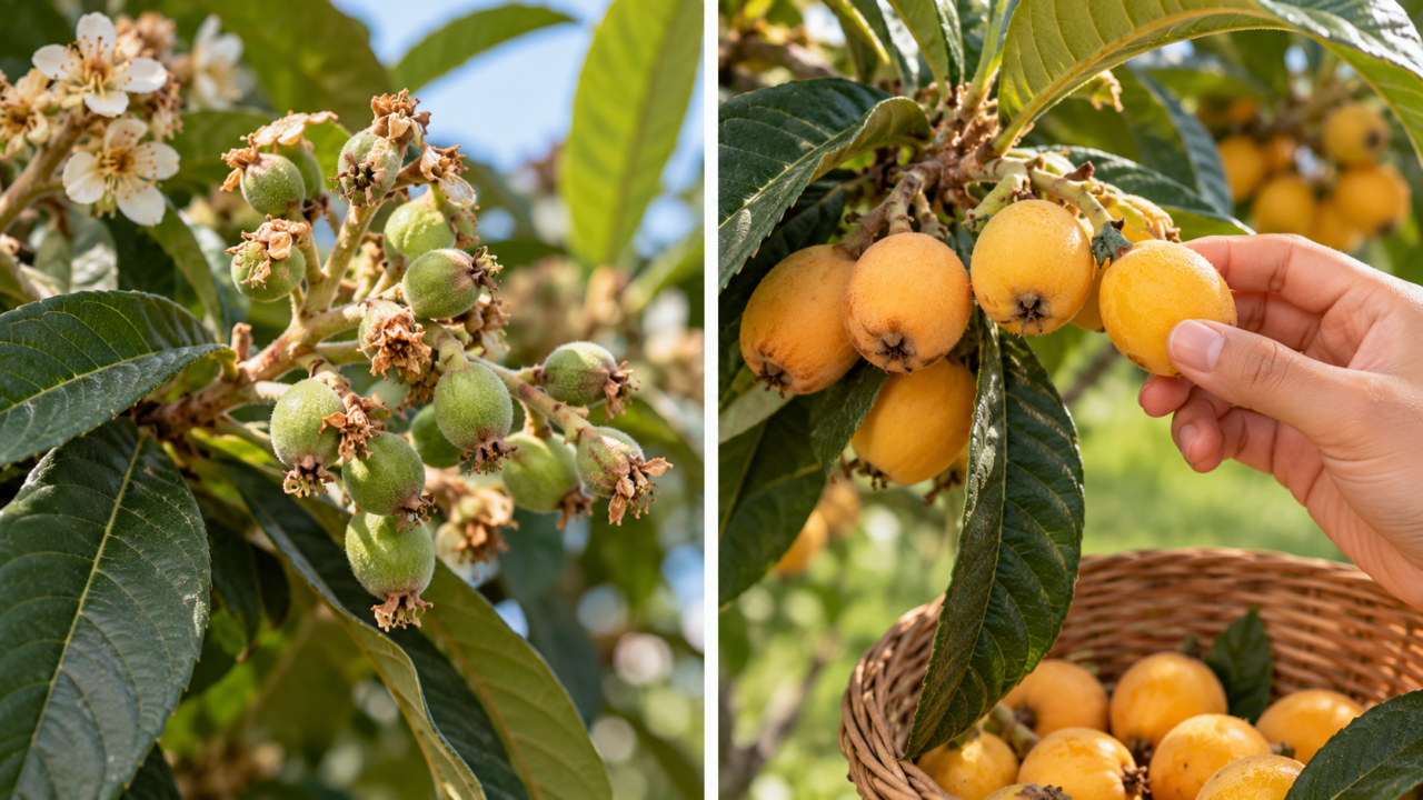 Muitos frutos pequenos no mesmo cacho podem aumentar a competição. Veja quando fazer o raleio da nespereira e quais frutos podem permanecer na planta.