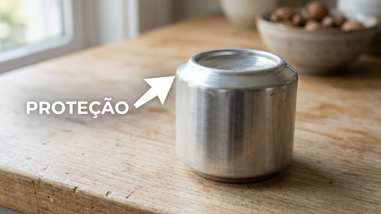 Descubra como higienizar, lixar e proteger recipientes metálicos para criar suportes funcionais, sustentáveis e sofisticados para a sua bancada.