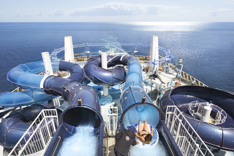 Polar Aquapark é uma das atrações do navio MSC Meraviglia