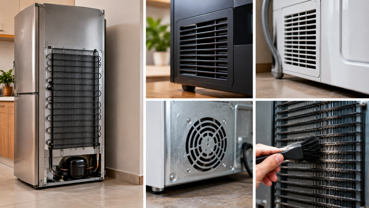 Por que alguns eletrodomésticos têm uma grade na parte traseira ou inferior? Saiba como a ventilação ajuda a dissipar o calor e preservar o funcionamento.