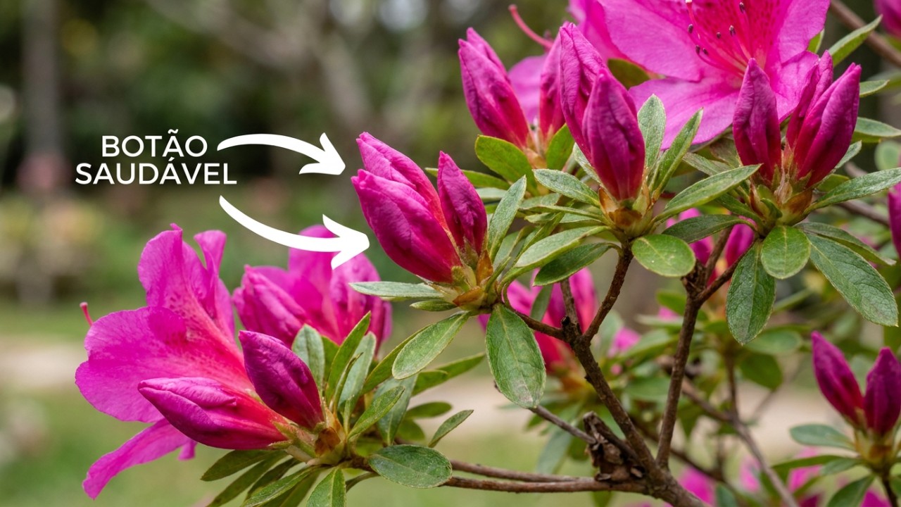 A azaleia japonesa transforma varandas com suas flores exuberantes e alta resistência.