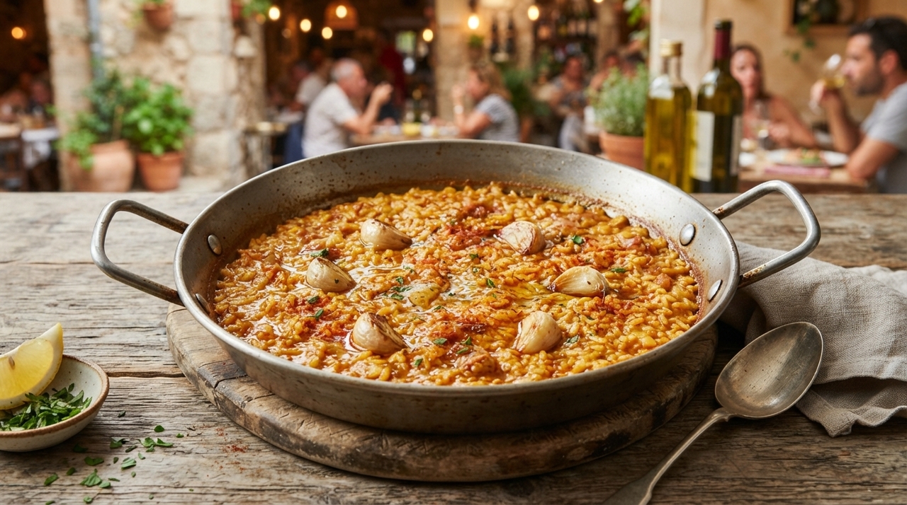 A pasta de pimentão choricero é feita a partir de um tipo de pimentão seco muito usado na culinária espanhola.