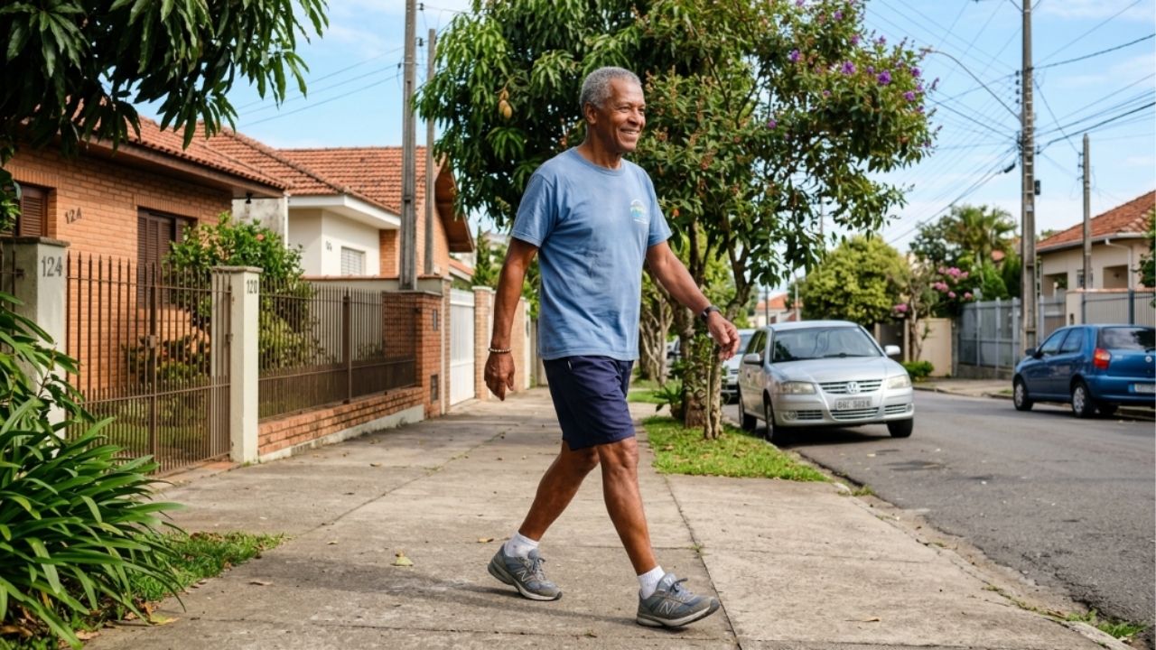 Treinador explica quanto caminhar por dia depois dos 70 anos