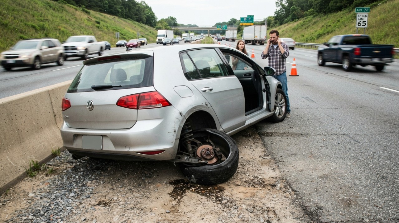 A negligencia em oficinas mecanicas durante o aperto de parafusos compromete a estabilidade estrutural do automovel.