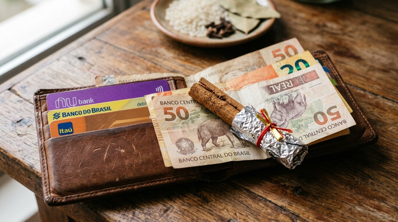 Na versão popular da simpatia, o alumínio é descrito como um material que ajudaria a “isolar” energias negativas.