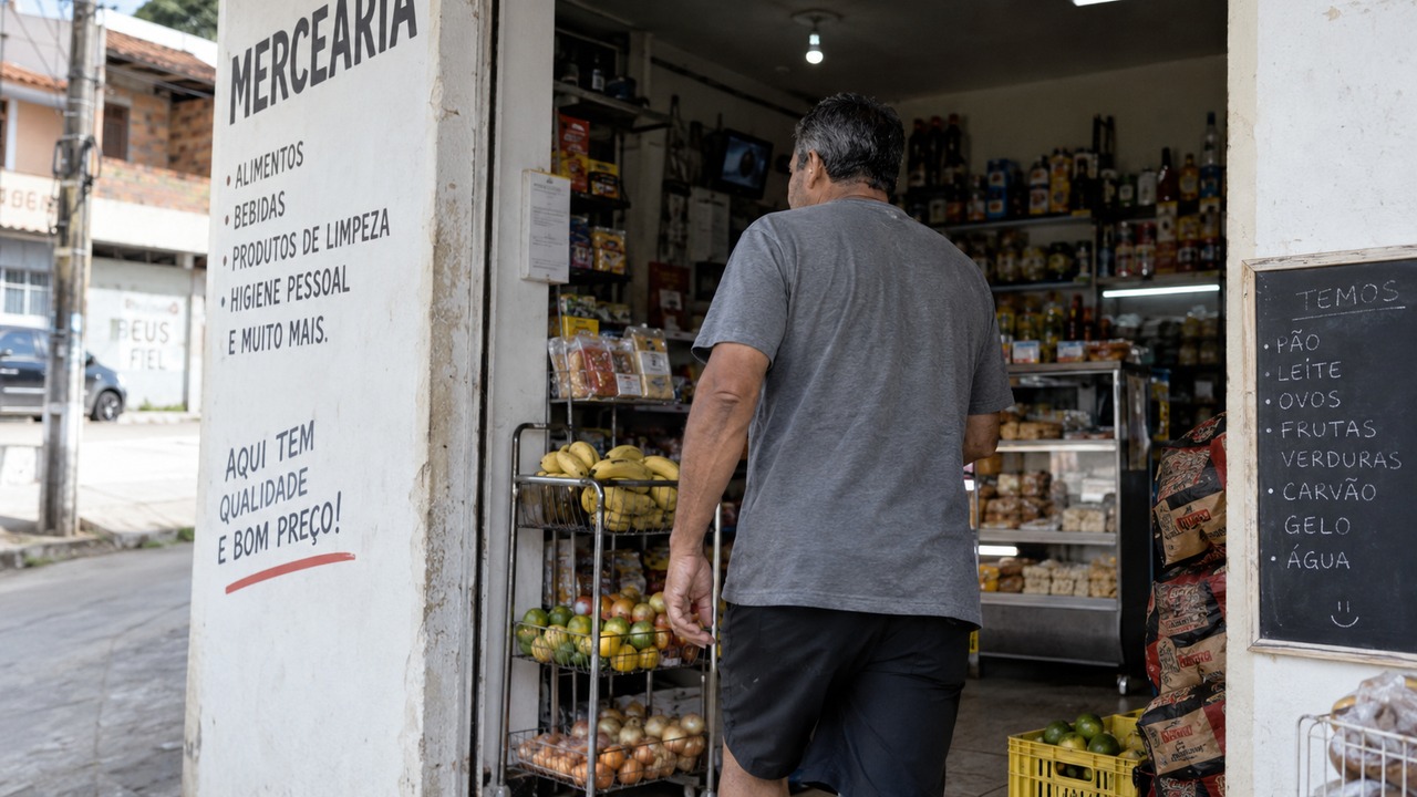 O comerciante já havia decidido que aquela conta não seria cobrada