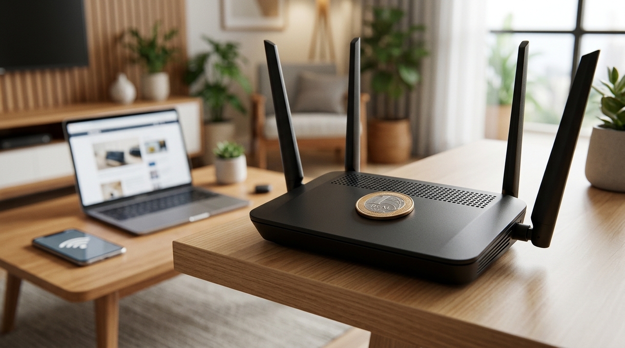 O Wi-Fi se espalha pelo ambiente e interage com paredes, móveis, espelhos e objetos metálicos.