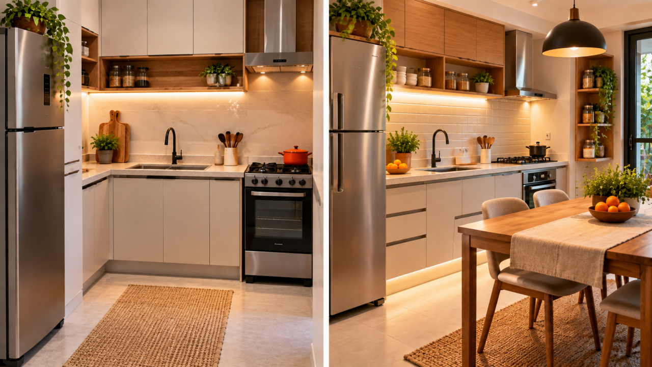 Uma cozinha bonita também precisa funcionar bem. Confira estratégias de planejamento para distribuir móveis, facilitar tarefas e evitar bloqueios na circulação.