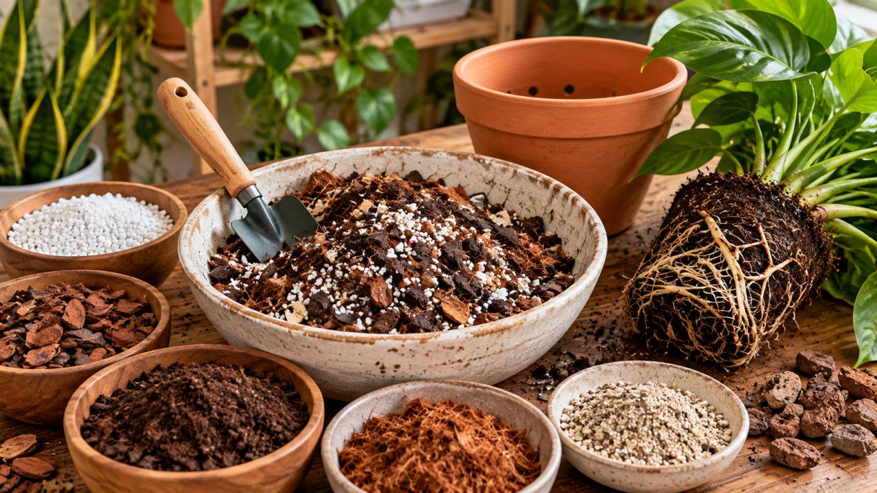 Plantas com raízes encharcadas podem sofrer com folhas amareladas e crescimento lento. Saiba como ajustar o substrato e escolher o vaso adequado.