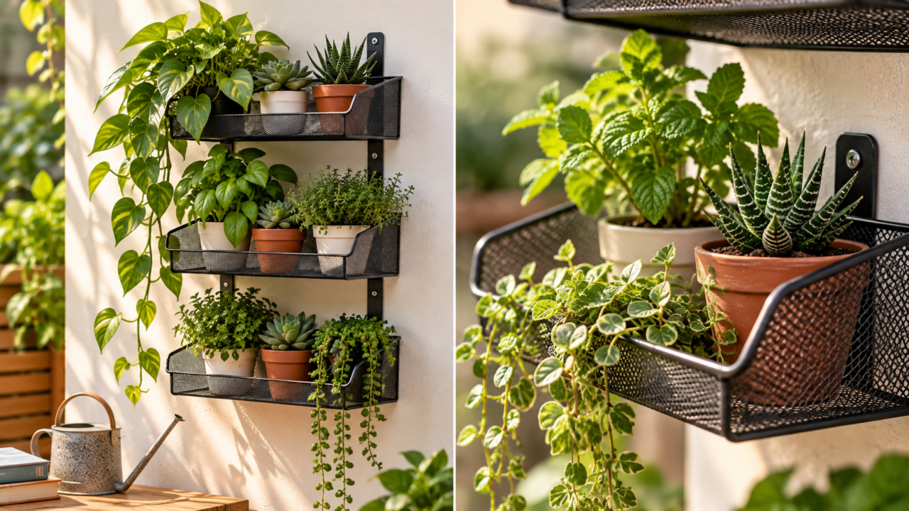 Como transformar uma bandeja de correspondência em jardim vertical? Aprenda a organizar os vasos, evitar água na parede e garantir uma fixação segura.Como transformar uma bandeja de correspondência em jardim vertical? Aprenda a organizar os vasos, evitar água na parede e garantir uma fixação segura.