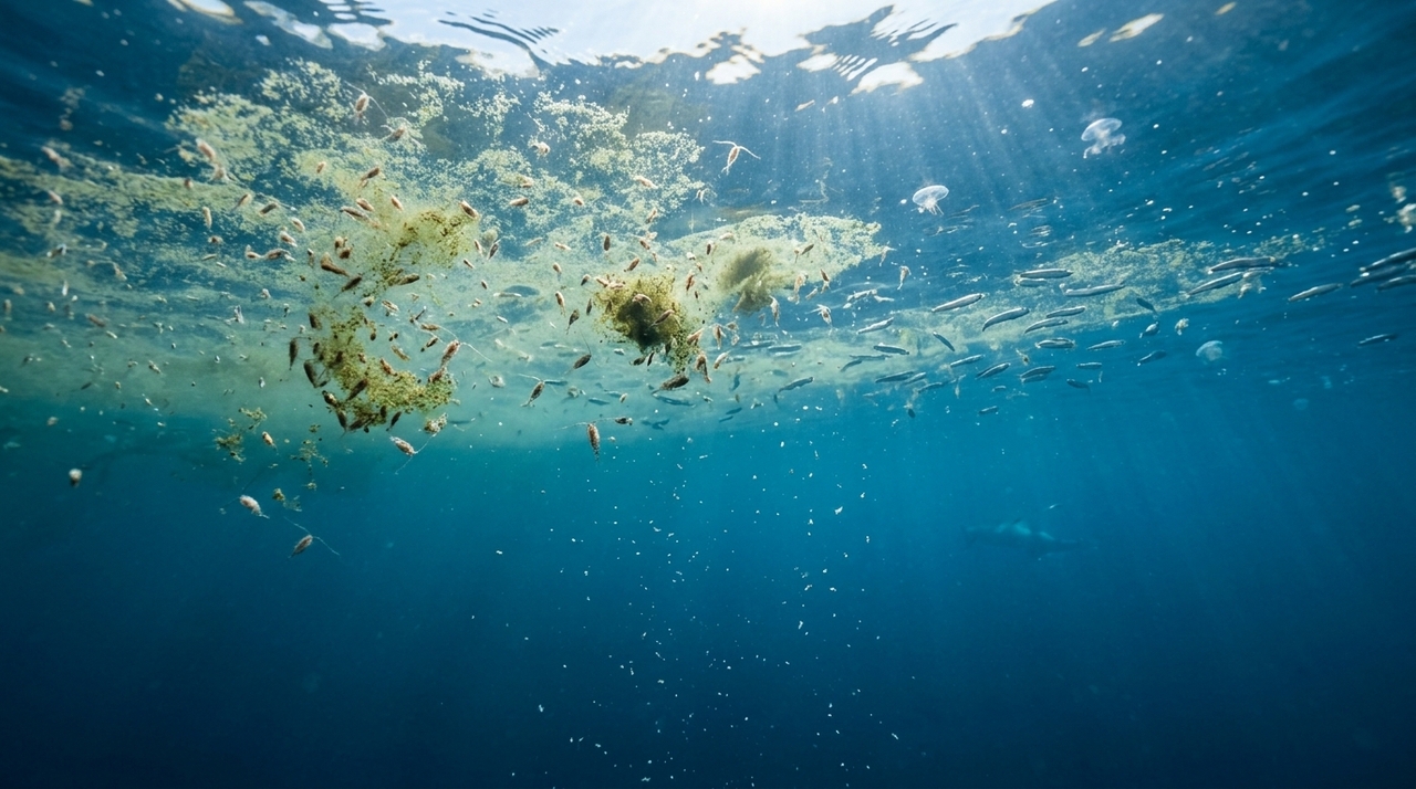 O problema surgiu justamente porque as espécies de algas que cresceram eram bastante acessíveis aos pequenos animais marinhos