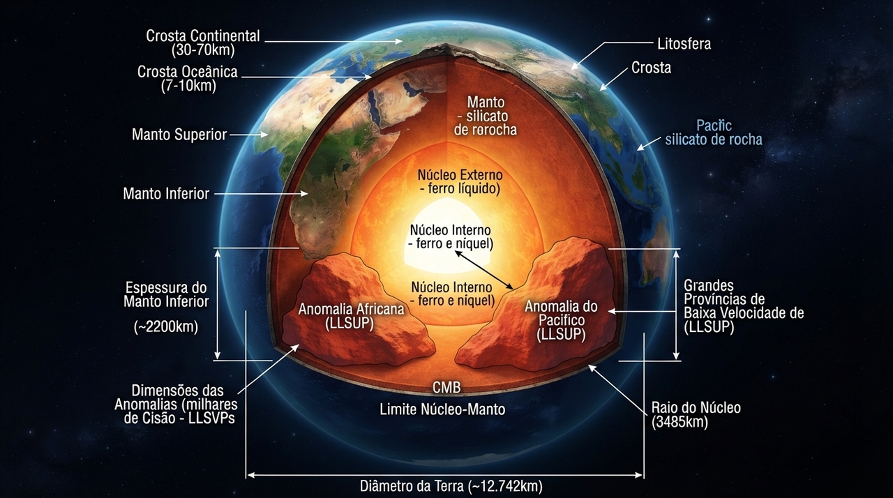 A teoria da Terra Oca sugere que o globo terrestre abriga cavidades monumentais capazes de sustentar ecossistemas inteiros longe da luz solar