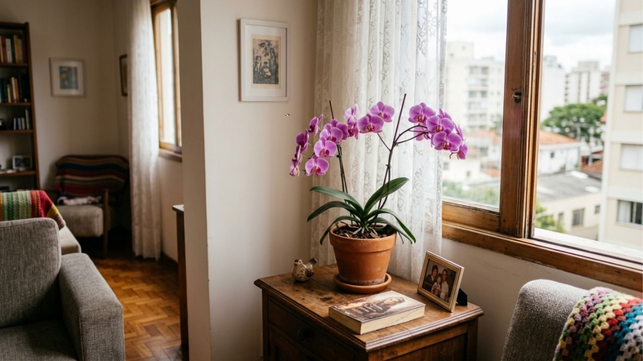 Pequenos cuidados agora ajudam a orquídea a florescer melhor