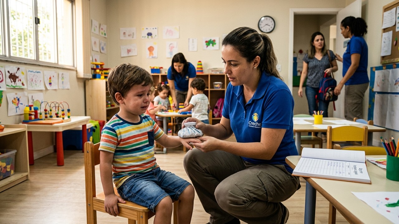 A demora na comunicação e o uso apenas de medidas paliativas configuram negligência da instituição de ensino.