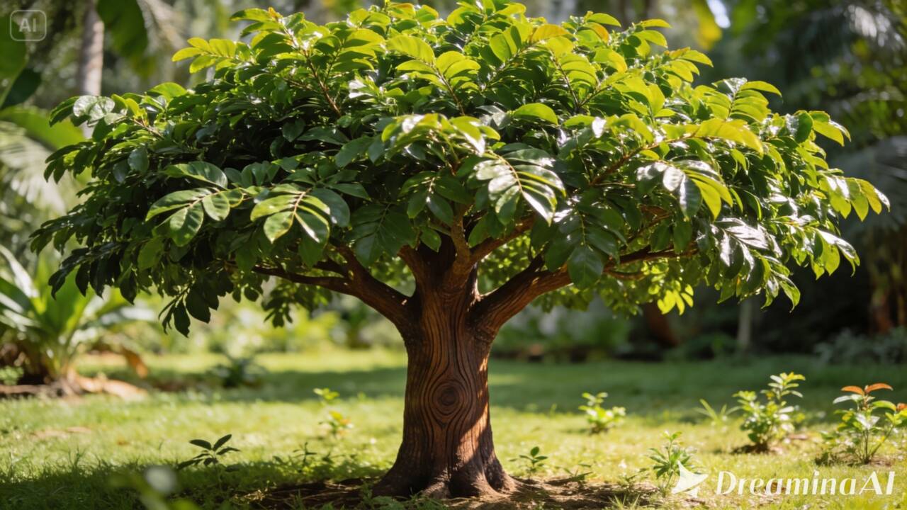As folhas do pau-brasil escondem apenas parte de suas características. Conheça os detalhes das flores, frutos e tronco dessa espécie nativa da Mata Atlântica.