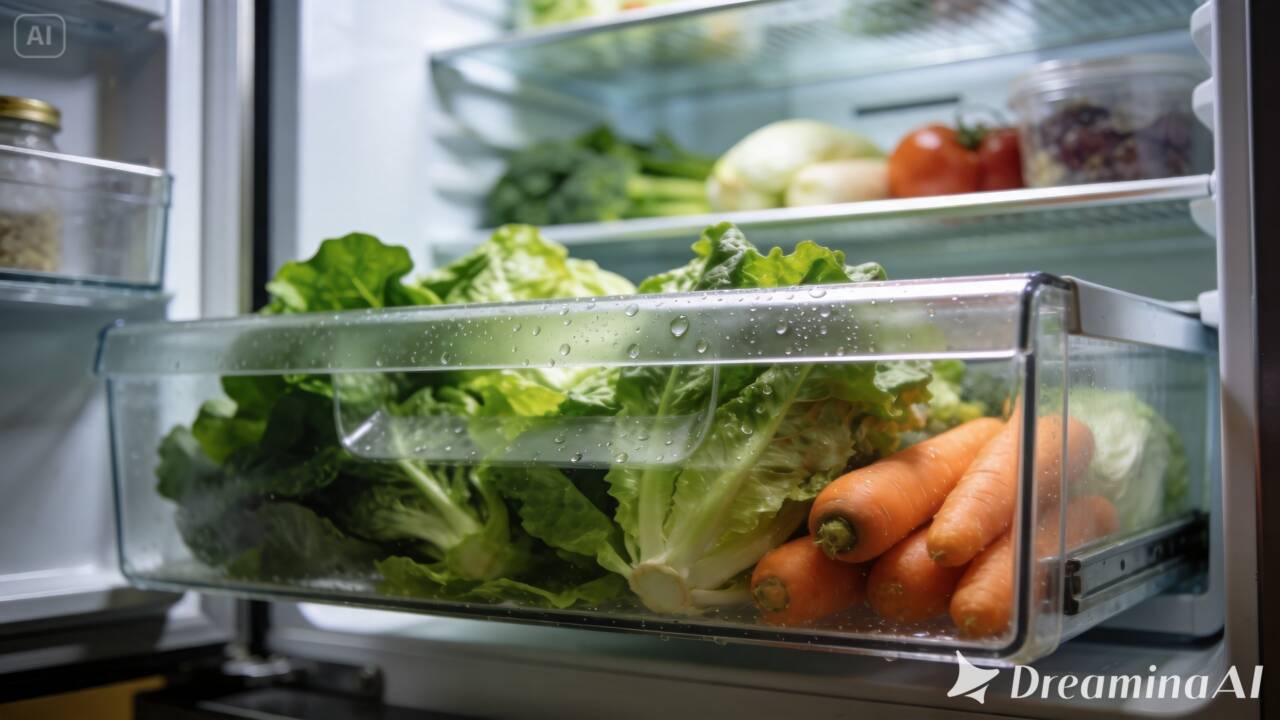 A gaveta de legumes tem uma função importante na conservação dos alimentos. Saiba como controlar a umidade e evitar erros que aceleram a deterioração.