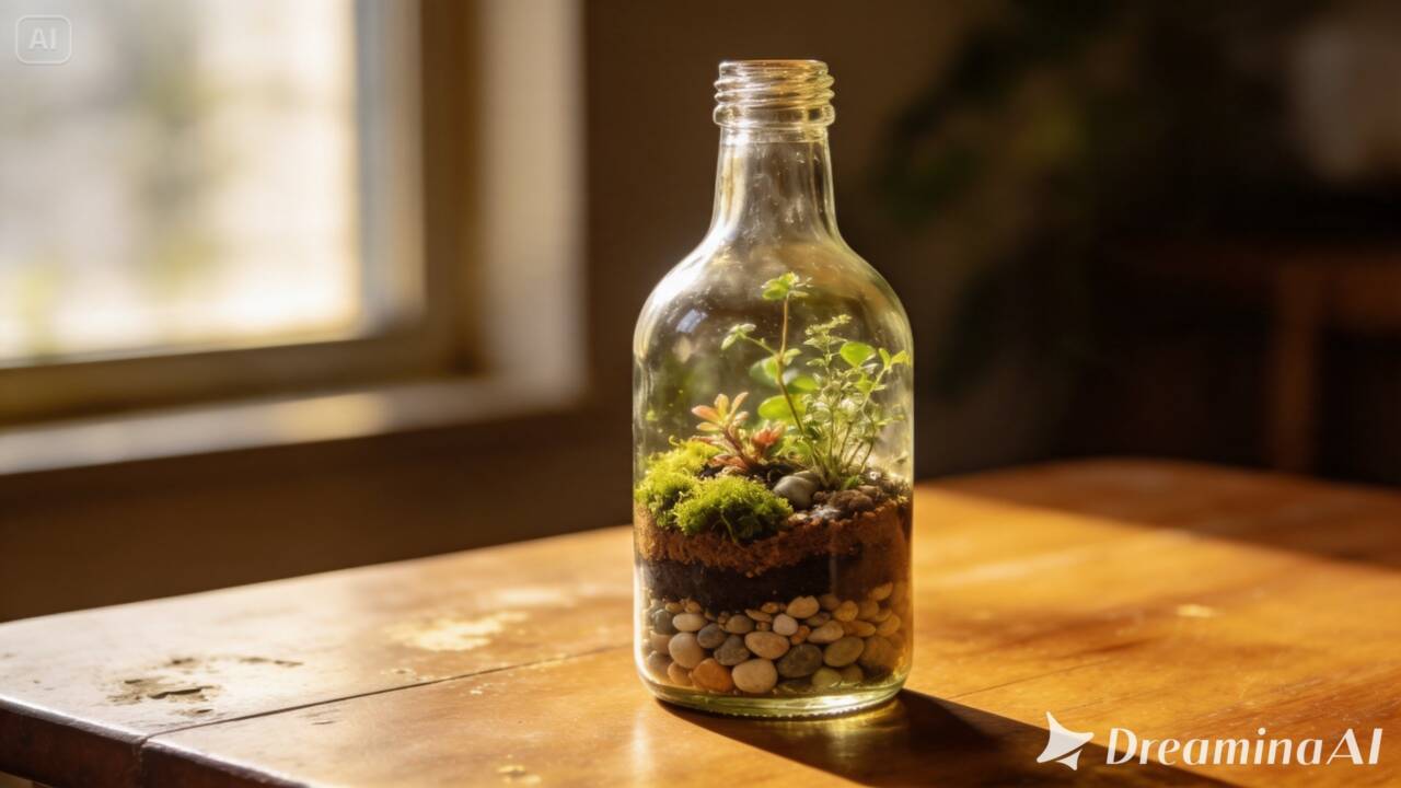 Aprenda a transformar uma garrafa de vidro em terrário e crie um jardim em miniatura. Saiba quais plantas escolher e como controlar a umidade do recipiente.