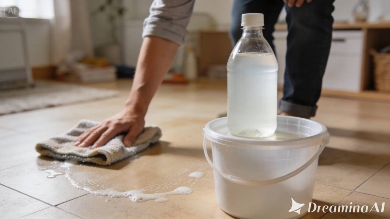 Passar vinagre no chão ajuda com cheiro abafado? Saiba como usar o produto em pisos compatíveis e quais materiais devem ficar longe da solução.