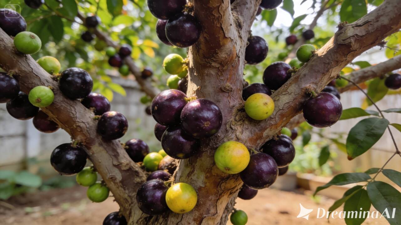 A jabuticabeira tem uma característica incomum: seus frutos podem nascer no tronco. Saiba o que é caulifloria e como esse fenômeno acontece.
