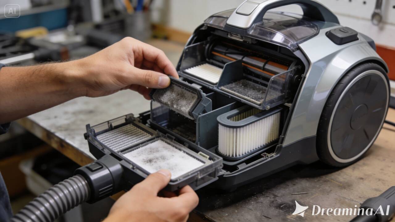 Encontrou dois compartimentos no aspirador? Saiba por que alguns modelos possuem espaços extras e o que deve ser observado antes de colocar qualquer produto.