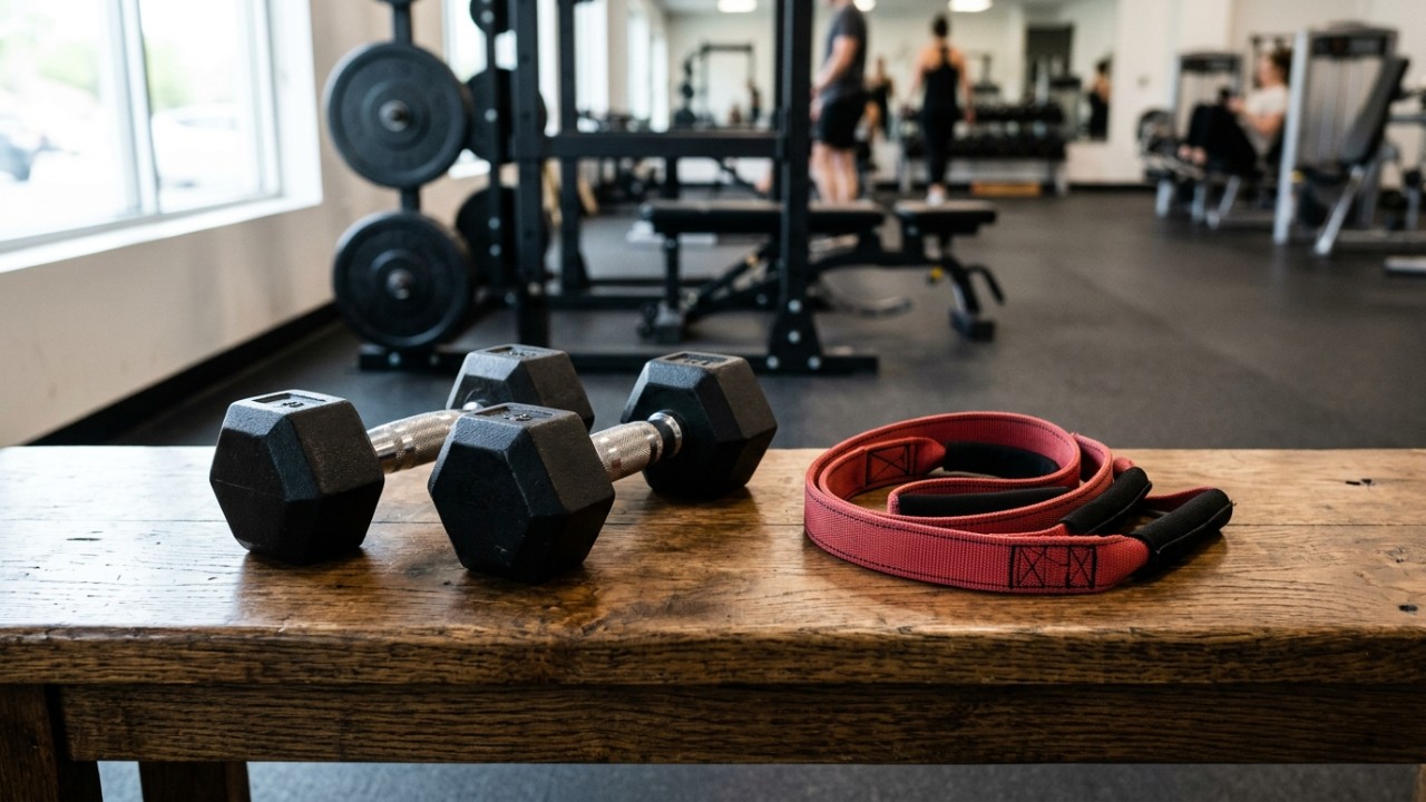 dumbbells-and-resistance-band-on.jpeg