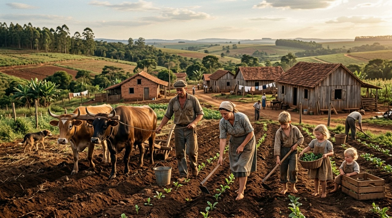 A história agrícola da colônia teve outras experiências antes de as flores se tornarem seu principal símbolo.
