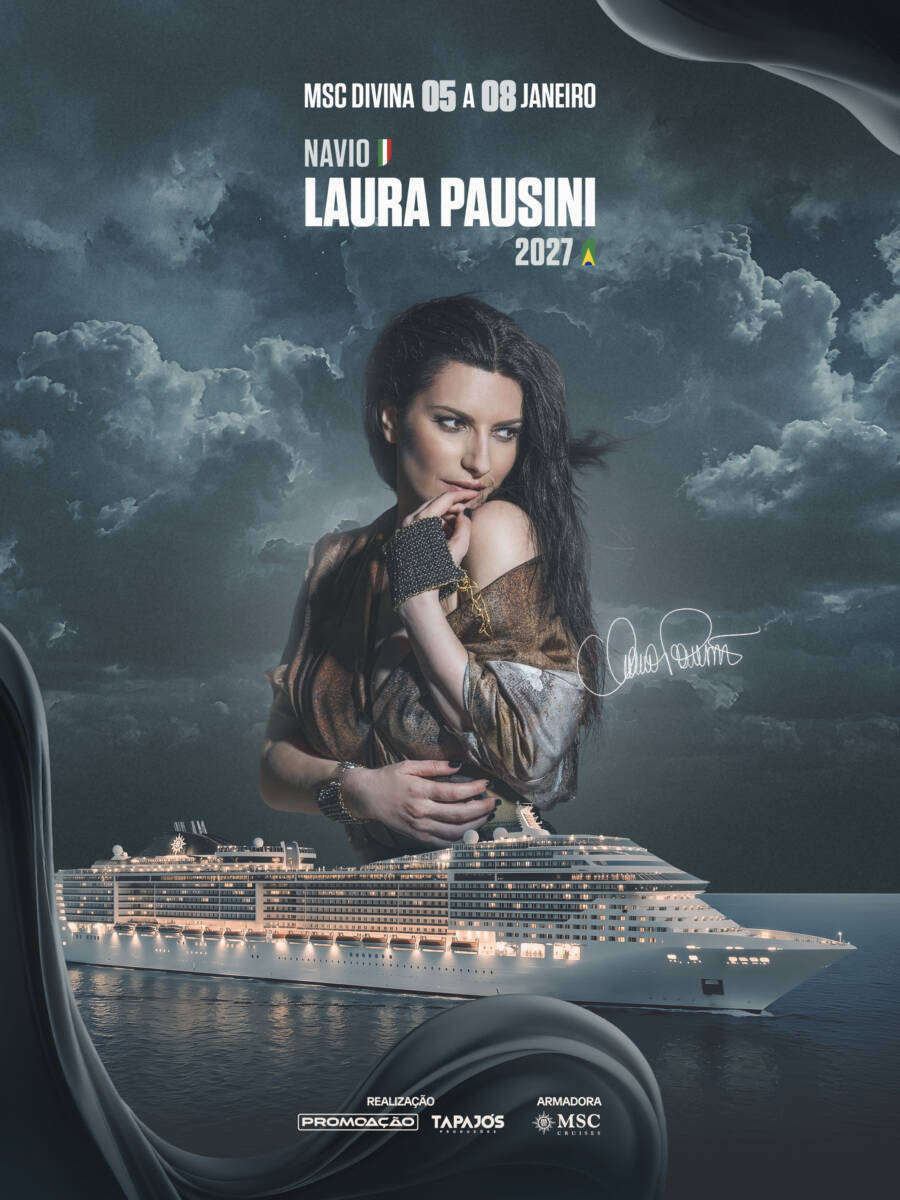 Laura pausini O cruzeiro temático da cantora italiana Laura Pausini acontece em janeiro