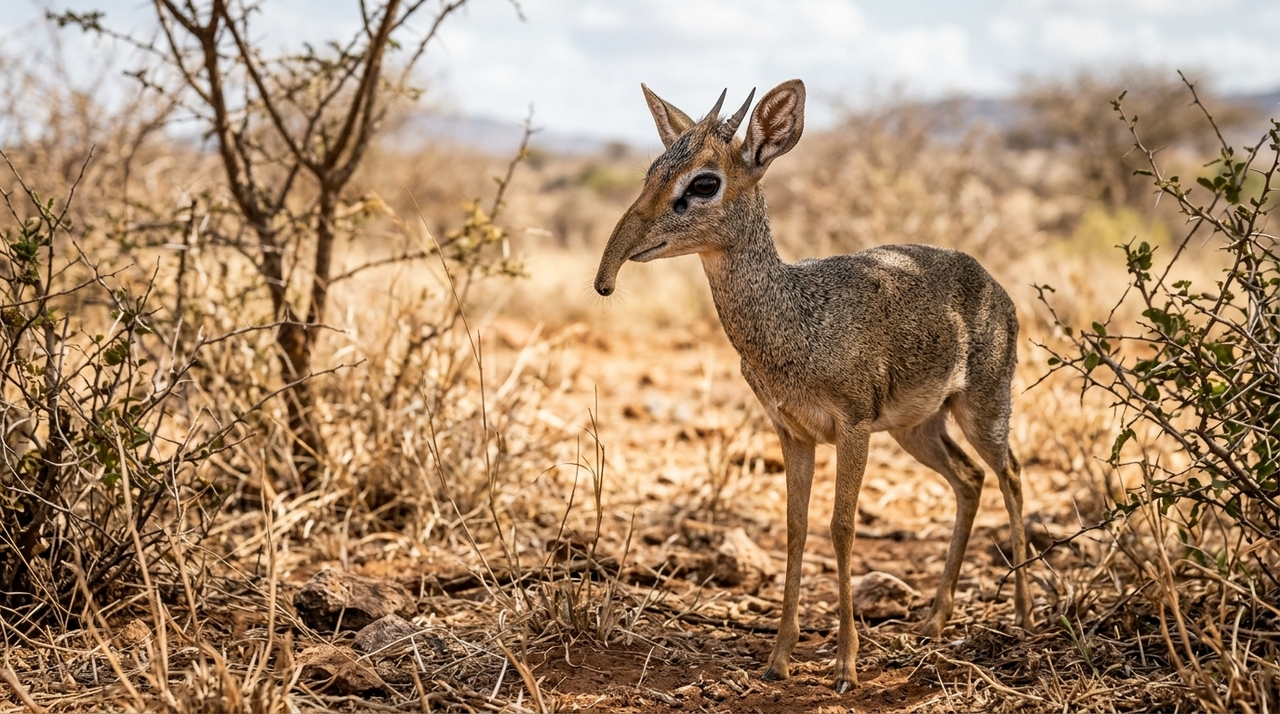 Dik-diks são pequenos antílopes africanos do gênero Madoqua.