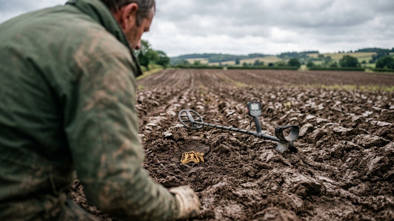 O tesouro de Staffordshire reúne milhares de fragmentos anglo-saxões de origem misteriosa.