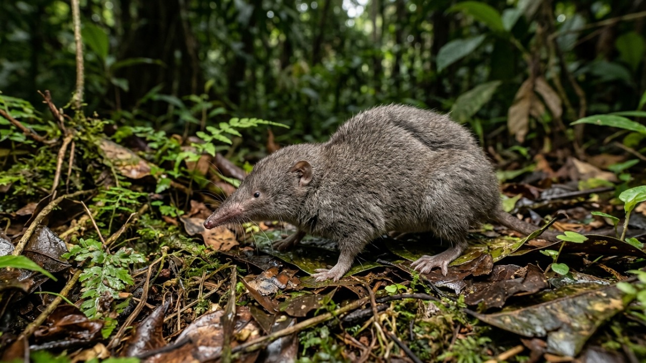 Musaranho-herói possui coluna excepcionalmente reforçada, mas sua função evolutiva ainda intriga cientistas.