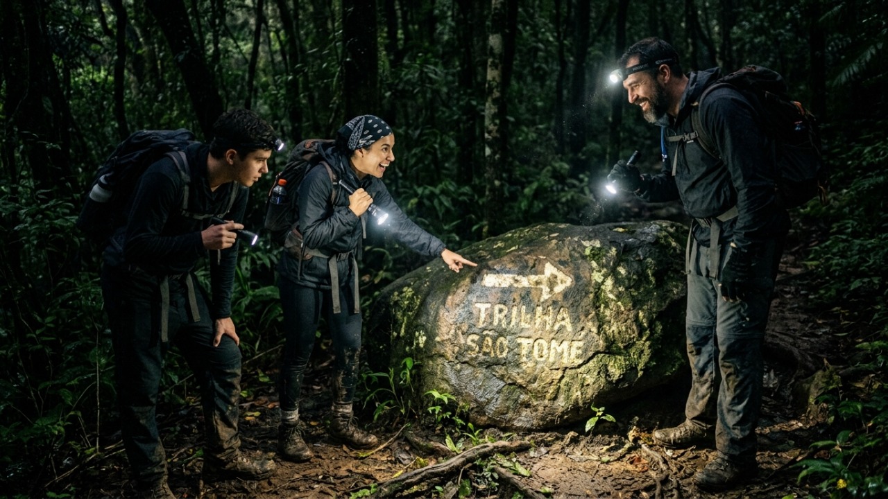 Mapas offline, lanternas e organização impediram uma pequena perda de virar emergência